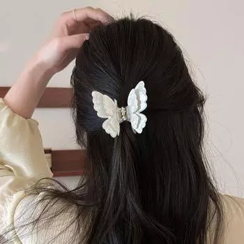 Летняя Милая Фея Бабочка Заколка Для Волос Принцесса Ацетат Заколка Для Волос Крабы Акула Заколка Для Женщин Девочек Заколка Для Волос Аксессуары Для Волос