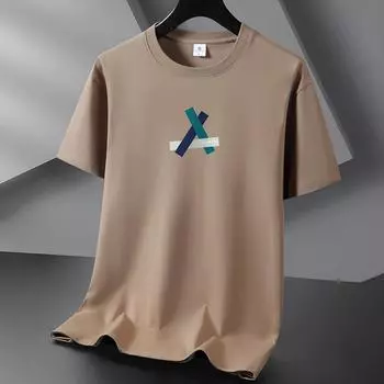 Летняя мода, 10 цветов, мужская футболка из чистого хлопка, свободная мужская футболка с круглым вырезом и коротким рукавом, большой размер S-6XL 6XL белый