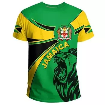 Летняя мода новый национальный флаг герб печать футболка герб графические футболки для мужчин XS