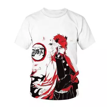 Летняя модная футболка с принтом и коротким рукавом