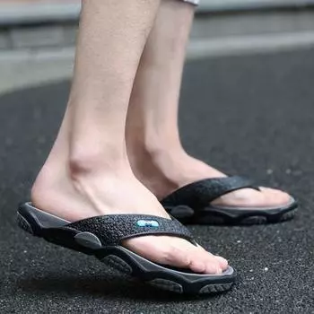 Летняя модная мужская обувь, мужские тапочки, высококачественные нескользящие мягкие мужские шлепанцы, повседневная мужская обувь, уличная обувь, большие размеры 40-45 41 оранжевый