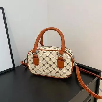 Летняя модная простая сумка-ниша 2024 года, новая повседневная сумка через плечо для поездок на работу, персонализированная женская сумка-мессенджер чёрный