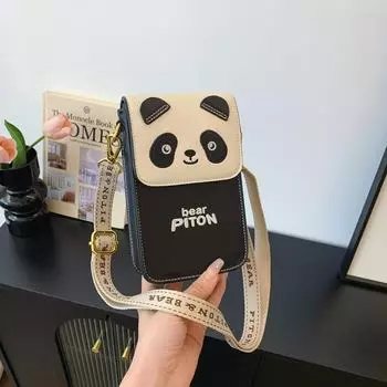 Летняя модная сумка для мобильного телефона через плечо Beibaobao 2024 года — симпатичная и универсальная повседневная сумка для женщин светло-серый