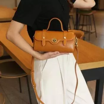 Летняя модная женская сумка-багет из натуральной кожи с повседневным рисунком, женская сумка из коровьей кожи с растительным дублением и верхним слоем, сумка через плечо чёрный