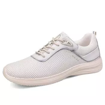 Летняя мужская дышащая повседневная обувь, уличная туристическая обувь для альпинизма, модная спортивная обувь, универсальные простые кроссовки 38 бежевый