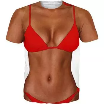 Летняя мужская футболка Eight Piece Muscle с принтом в виде живота 3D, летняя мужская мода, индивидуальный покрой, короткий рукав S