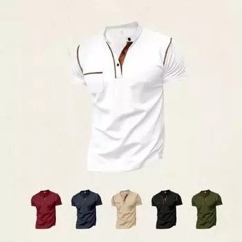 Летняя мужская футболка с коротким рукавом, быстросохнущая повседневная рубашка поло для мужчин, рубашки мужские S тёмно-синий