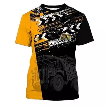 Летняя мужская футболка с текстурой и 3d принтом, толстовка с круглым вырезом и короткими рукавами, одежда оверсайз, мужская футболка, пуловер, спортивная рубашка S