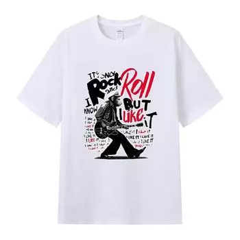 Летняя мужская футболка высокого качества из хлопка с короткими рукавами и принтом, женская футболка, модная спортивная рубашка, повседневный топ для бега S чёрный