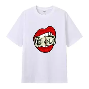 Летняя мужская футболка высокого качества из хлопка с короткими рукавами и принтом, женская футболка, модная спортивная рубашка, повседневный топ для бега S чёрный