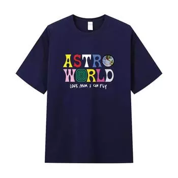 Летняя мужская футболка высокого качества из хлопка с короткими рукавами и принтом, женская футболка, модная спортивная рубашка, повседневный топ для бега S чёрный