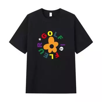 Летняя мужская футболка высокого качества из хлопка с короткими рукавами и принтом, женская футболка, модная спортивная рубашка, повседневный топ для бега S чёрный