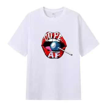 Летняя мужская футболка высокого качества из хлопка с короткими рукавами и принтом, женская футболка, модная спортивная рубашка, повседневный топ для бега S чёрный