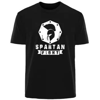 Летняя мужская футболка высокого качества с принтом викингов в стиле ретро, дышащая футболка из 100% хлопка, впитывающая пот, повседневная модная мужская уличная одежда S чёрный