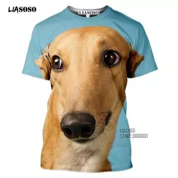 Летняя мужская и женская футболка с 3D принтом валлийской собаки, модная повседневная футболка с круглым вырезом и коротким рукавом в стиле Харадзюку, уличная одежда в стиле хип-хоп, негабаритные топы L