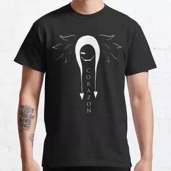 Летняя мужская мода повседневная футболка с коротким рукавом Corazon One Piece Black Tees Oversize T Shirts S синий