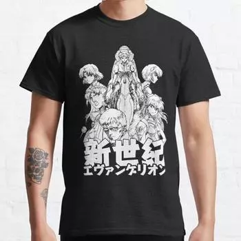 Летняя мужская мода повседневные рубашки с коротким рукавом EVA CREW черные футболки большие футболки S синий