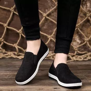 Летняя мужская модная дышащая нескользящая легкая повседневная обувь Sagit 41 чёрный