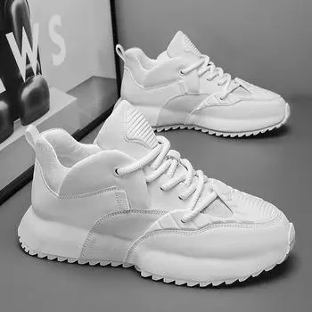 Летняя мужская обувь, трендовые белые туфли, нескользящая износостойкая спортивная обувь, нишевая мужская повседневная универсальная обувь для сноуборда 39