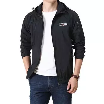 Летняя мужская одежда Дышащая легкая повседневная одежда для спорта на открытом воздухе Альпинизм M серый