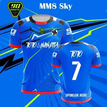 Летняя мужская одежда Maillots 90 Minute Jersey Дышащие Быстросохнущие Большие размеры Прочные Эластичные Спортивные Повседневные Ежедневные Тренировочные Топы S