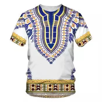 Летняя мужская одежда Традиционная одежда Повседневная одежда с короткими рукавами Ретро уличная одежда Ретро этнический стиль Футболки большого размера XS