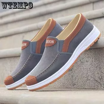 Летняя мужская парусиновая обувь. Мужская модная однотонная удобная повседневная обувь. Мужские легкие летние лоферы на шнуровке. 39