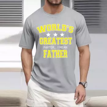 Летняя мужская популярная футболка с круглым вырезом и коротким рукавом с принтом XXL