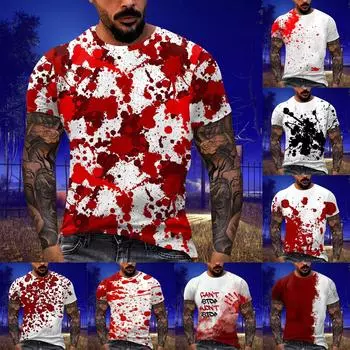 Летняя мужская популярная футболка с круглым вырезом и коротким рукавом с принтом XXXXL чёрный