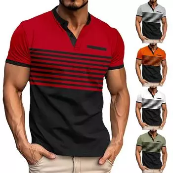 Летняя мужская рубашка на пуговицах с круглым вырезом и короткими рукавами, однотонный повседневный топ L серый