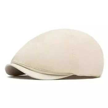 Летняя мужская ультратонкая быстросохнущая кепка, берет с козырьком, кепка художника, кепка вперед, британская кепка газетчика бежевый