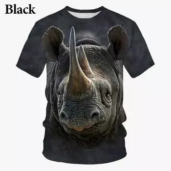 Летняя мужская забавная футболка с 3D принтом, модная мужская повседневная классная рубашка с короткими рукавами XS