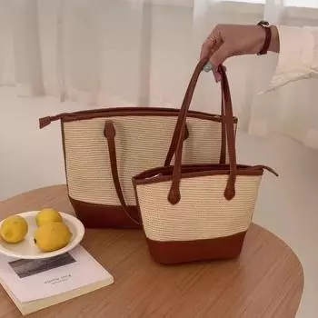 Летняя нишевая ретро сумка высокого качества подмышечная сумка простая женская сумка