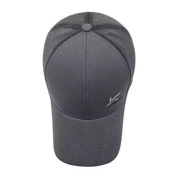 Летняя новая бейсболка для мужчин среднего возраста, спортивная кепка для защиты от солнца, рыболовная кепка, повседневная дышащая кепка от солнца Adjustable серый