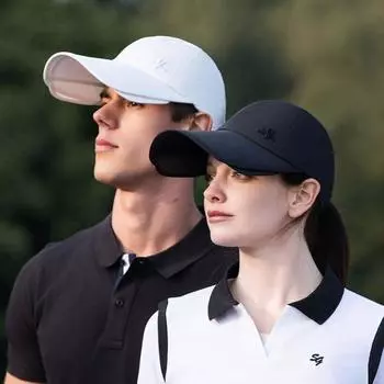 Летняя новая быстросохнущая бейсбольная кепка с выдвижными полями, женская, с тонкими полями, мужская, с козырьком для рыбалки Adjustable небесно-голубой