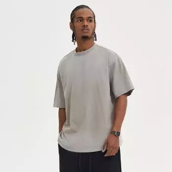 Летняя новая хлопковая стираная старая футболка с короткими рукавами из тай-дай, мужская свободная S