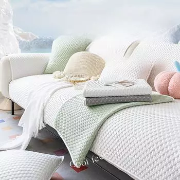 Летняя новая крутая подушка для дивана, противоскользящая спинка, чехол для полотенца, однотонный, простой, с ветром, песком, для волос, полное покрытие, ткань 70*70cm