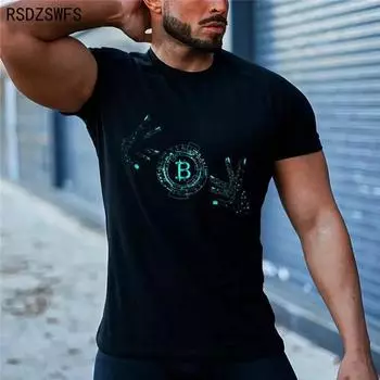 Летняя новая модная модная мужская повседневная футболка с 3d принтом, футболка со смайликом, мужская футболка с короткими рукавами XS