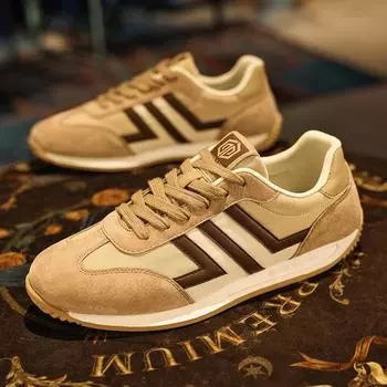 Летняя новая модная мужская обувь 2024 года, модная спортивная обувь для отдыха и путешествий, парусиновая обувь для бега 39