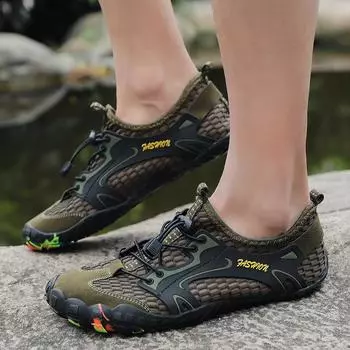 Летняя новая молодежная модная обувь для ног большого размера, сетчатая обувь для улицы, полая, дышащая, спортивная и мужская обувь для отдыха 38