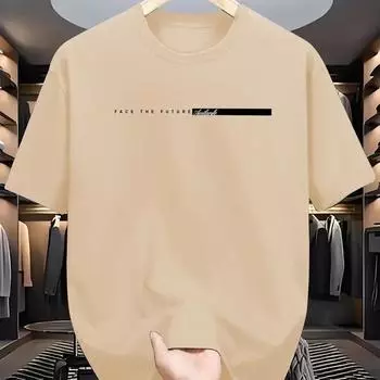 Летняя новая мужская футболка с 3D-принтом, с круглым вырезом, свободная, дышащая, свободного покроя, для спорта и отдыха, модная, роскошная, универсальная S