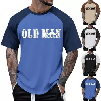 Летняя новая мужская повседневная повседневная рубашка реглан с коротким рукавом и универсальной нижней рубашкой XXL чёрный