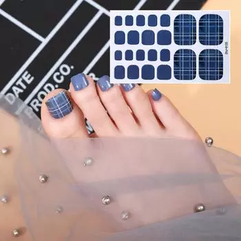 Летняя новая наклейка для ногтей, милая наклейка для ногтей на ногах, водонепроницаемая прочная наклейка для ногтей, декоративная женская Nail tape + nail file