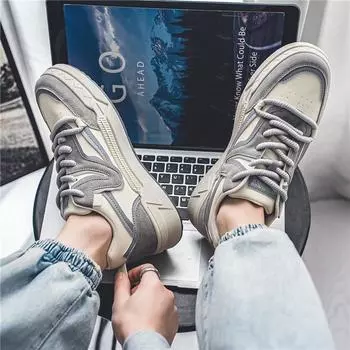 Летняя новая повседневная обувь в тон, модные низкие кожаные туфли на шнуровке, корейская версия, дышащие туфли для мальчиков 39