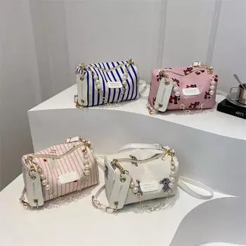 Летняя новая простая повседневная персонализированная модная сумка на плечо модная ретро маленькая свежая маленькая квадратная сумка через плечо для женщин