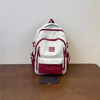 Летняя новая школьная сумка-рюкзак для школьников, мягкий материал, вместимость, большая верхняя часть тела, легкая эргономичная