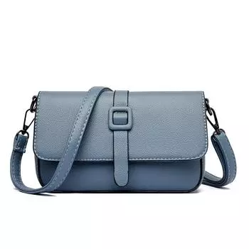 Летняя новая стильная женская сумка через плечо на одно плечо с пряжкой на поясе для мамы среднего возраста, сумка для мобильного телефона, простая маленькая сумка