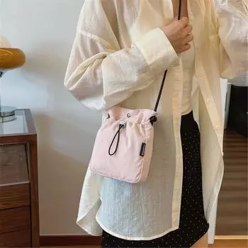 Летняя новая тканевая сумка для женщин, новая мода, сумка для мобильного телефона, легкая сумка через плечо розы красного