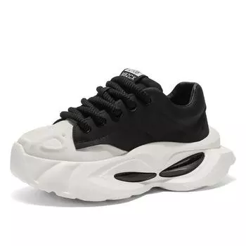 Летняя новая универсальная тенденция мода воздушная подушка подошва удобная увеличивающая рост обувь для пап спортивная повседневная обувь для мужчин 39