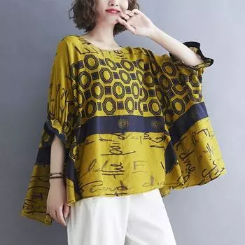 Летняя новая женская футболка большого размера с коротким рукавом L зелёный